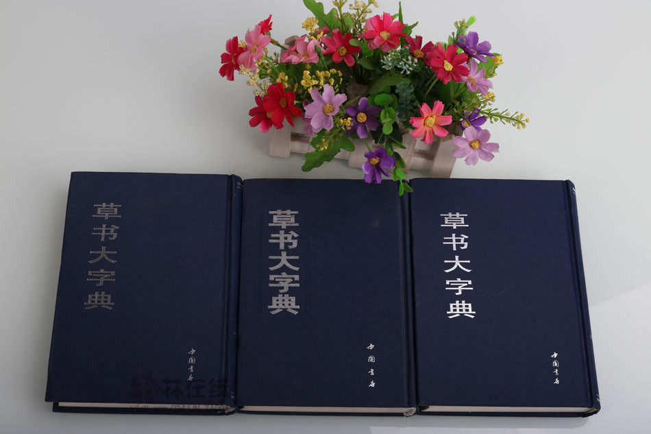 草书大字典 上中下3卷 选字王羲之王献之碑帖宋元名家真迹历朝古文字草书毛笔书法字帖字形大全技法临摹初学者入门书籍 中国书店
