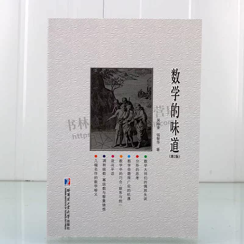数学的味道 第2版 吴振奎 钱智华 数学普及读物 数学知识趣闻轶事 哈尔滨工业大学出版社