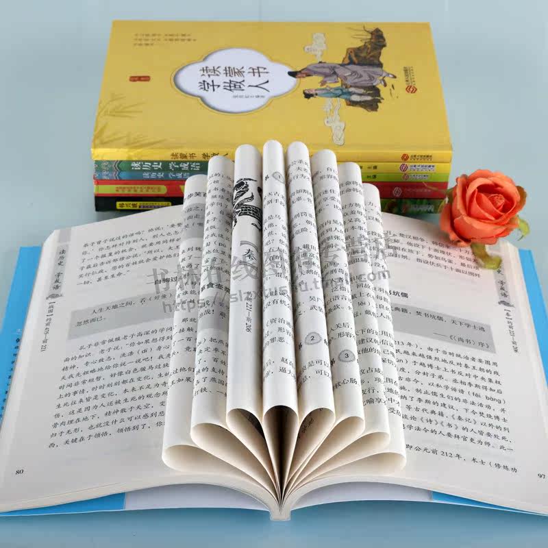 全国推动读书人物韩兴娥课内海量阅读丛书(4部六册)读历史学成语歇后语 读蒙书学做人者 小学生课外阅读畅销书 江西人民出版社