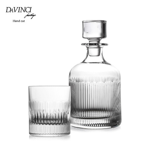 DAVINCI达芬奇进口洋酒杯手工威士忌酒杯套装礼盒奢华 - 图0