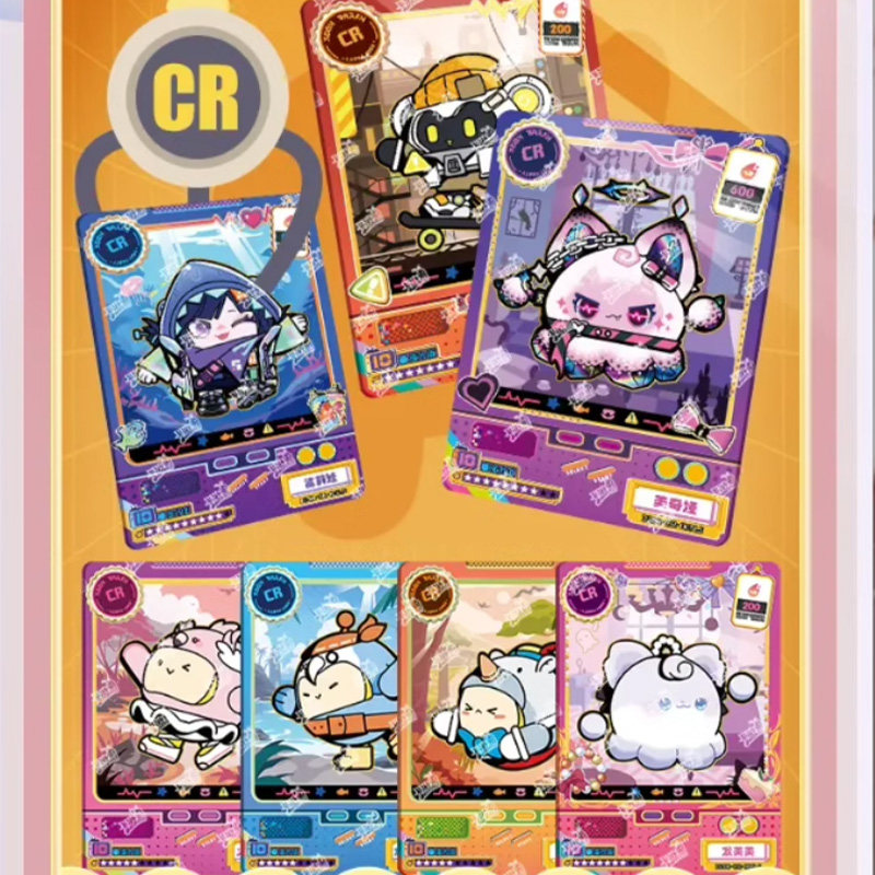 蛋仔派对卡片卡游蛋仔派对卡片潮流包第四弹卡包隐藏卡牌必中盲盒卡册官方正版