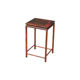Mahogany Japanese style small square table bonsai stand base