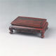 Red Rosewood New Chinese Antique Seal Porcelain Wooden Tray