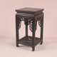 Purple sandalwood boutique mortise and tenon square small flower stand