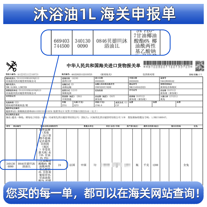 法国Bioderma贝德玛滋养舒缓沐浴油1L保湿滋润大容量家庭装沐浴露