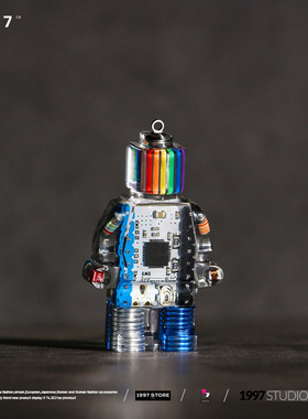 机械树脂钛钢男女项链原创设计