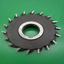 High speed mesh straight teeth three-sided edge-edged milling cutter disc 110 * 6110 * 12125 * 5125 * 18130 * 8 * 8