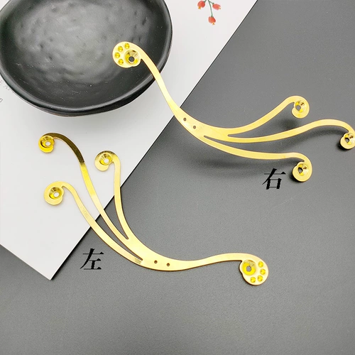 Феникс, китайская шпилька для невесты, аксессуар для волос, 10 шт, DIY