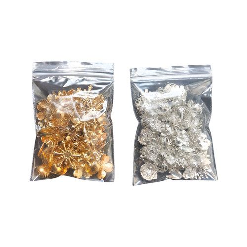 混款金属花心diy手工古风发簪花朵花蕊花心金属铁片金色银色花托 - 图3