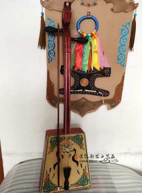 蒙古特色演出道具马头琴装饰摆件