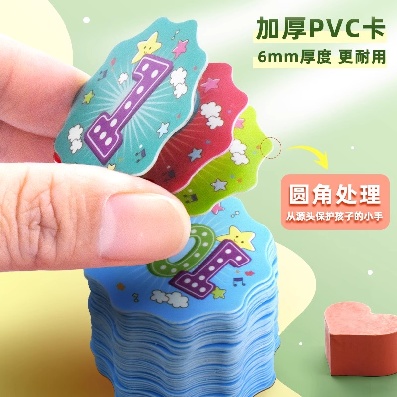 新款小学生积分卡儿童课堂用学习奖励卡防水pvc塑料卡通创意卡片小奖卡班级学习鼓励课堂用累计积分小奖品-图3