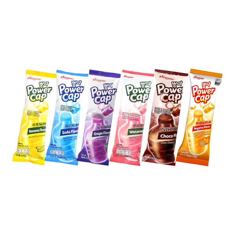 韩国宾格瑞冰棒西瓜冰棍雪糕香蕉冰淇淋