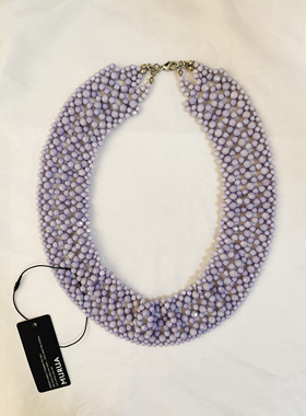 日本购回日本制小众时尚品牌项链多巴胺大款不规则多彩好搭配