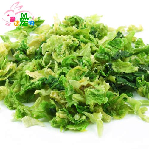 洁西  脱水蔬菜 仓鼠/兔子/豚鼠/龙猫零食 高丽菜 100克 - 图2