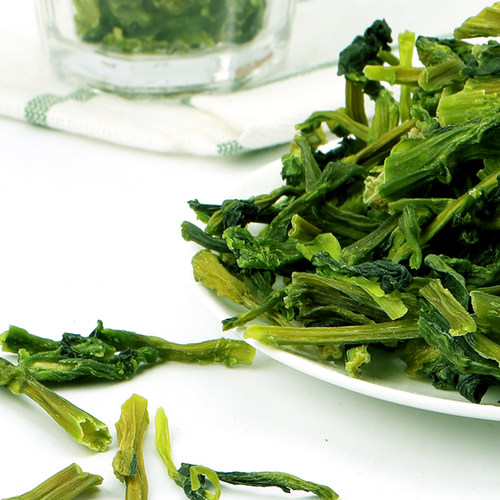 洁西 油菜干青梗菜   磨牙零食 荷兰猪兔子龙猫 100克 - 图2