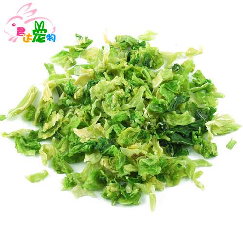 洁西  脱水蔬菜 仓鼠/兔子/豚鼠/龙猫零食 高丽菜 100克 - 图0