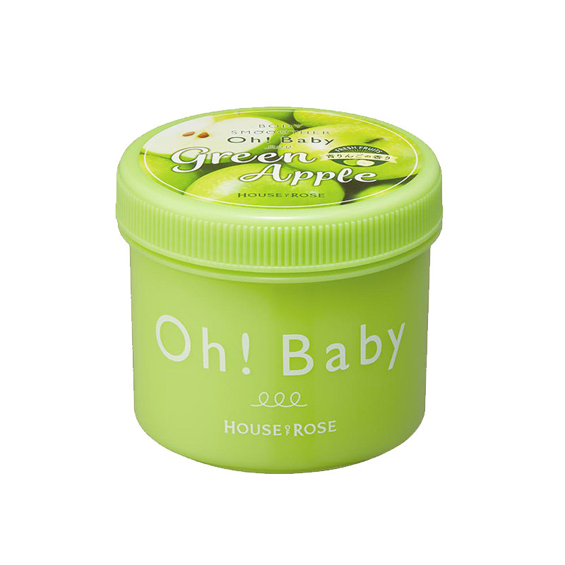 oh baby蚕丝精华全身去角质磨砂膏 cosme海外身体磨砂