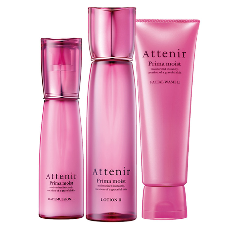 【跨境转运】attenir艾天然洗面奶 cosme海外面部护理套装