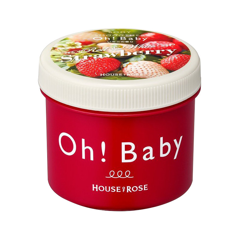 【跨境转运】日本oh baby身体磨砂膏 cosme海外身体磨砂