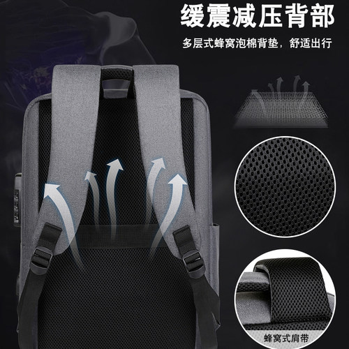 双肩电脑包适用苹果联想华为小米荣耀拯救者y9000p16寸14寸男女士15.6英寸游戏本电脑笔记本包17.3双肩背包 - 图1