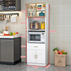 Modern simple custom-made sideboard storage cabinet oven microwave oven guest restaurant kitchen high storage sideboard cupboard