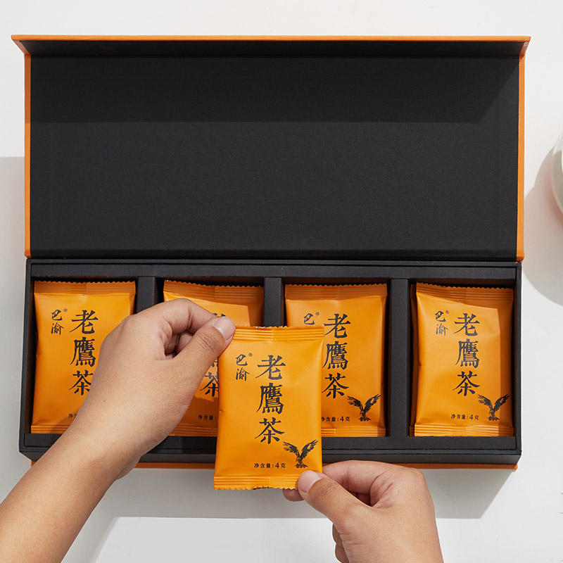 巴渝老鹰茶80g重庆特产名牌农产品火锅凉茶四川红白茶包元宵送礼