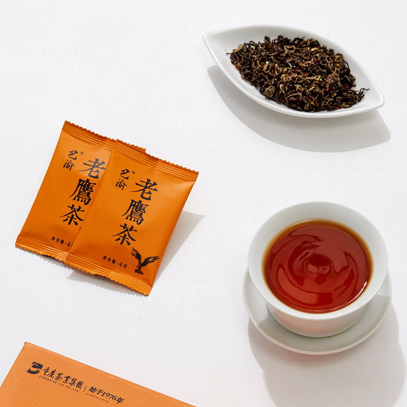 巴渝老鹰茶80g重庆特产名牌农产品火锅凉茶四川红白茶包元宵送礼