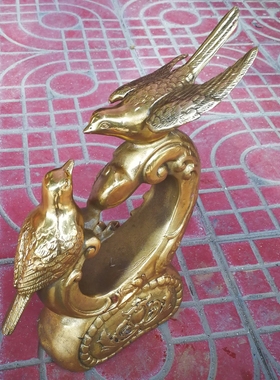 如意纯铜喜上眉梢摆件