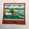 Inner Mongolia style Genghis Khan craft hanging painting