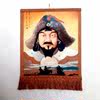Inner Mongolia style Genghis Khan craft hanging painting
