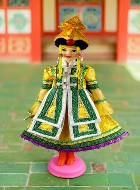 蒙古包装饰摆件芭比旅游纪念品