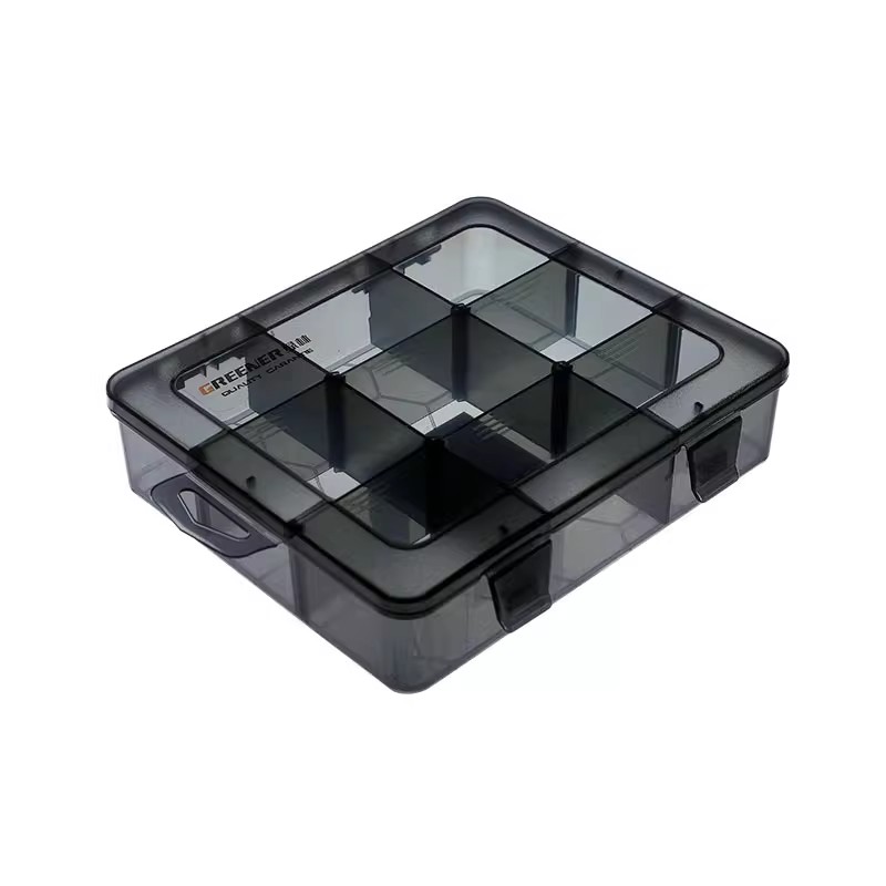 绿林多格零件盒透明塑料电子元器件格子收纳盒子小螺丝分格配件盒