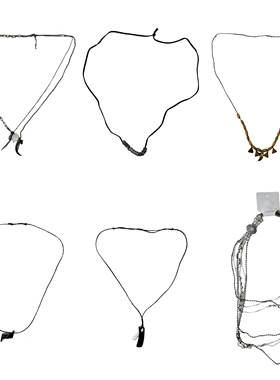 圣迪折扣配饰 复古民族风项链 个性百搭锁骨链 时尚百搭饰品