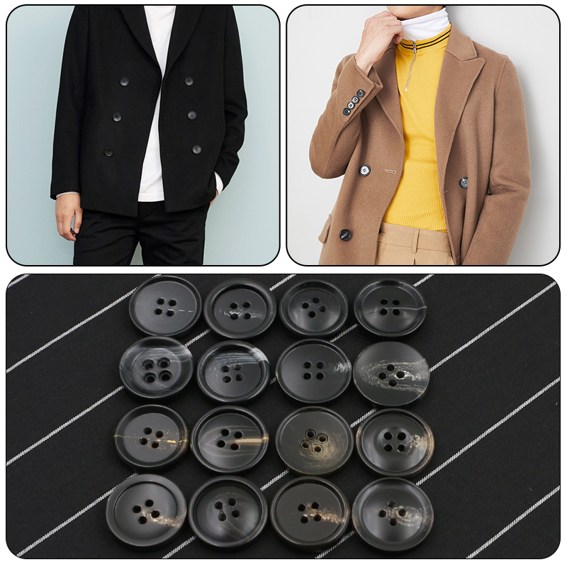 纽扣扣子衣服圆形风衣大衣扣毛衣开衫西服西装袖扣裤扣棕黑色钮扣,淘宝优惠券,粉丝福利购,淘宝优惠卷
