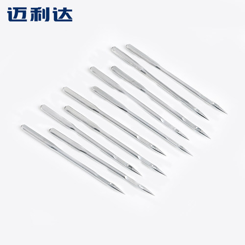家用防跳针缝纫机机针锁边针高硬度平车工业老式缝纫机针14号16号 - 图2