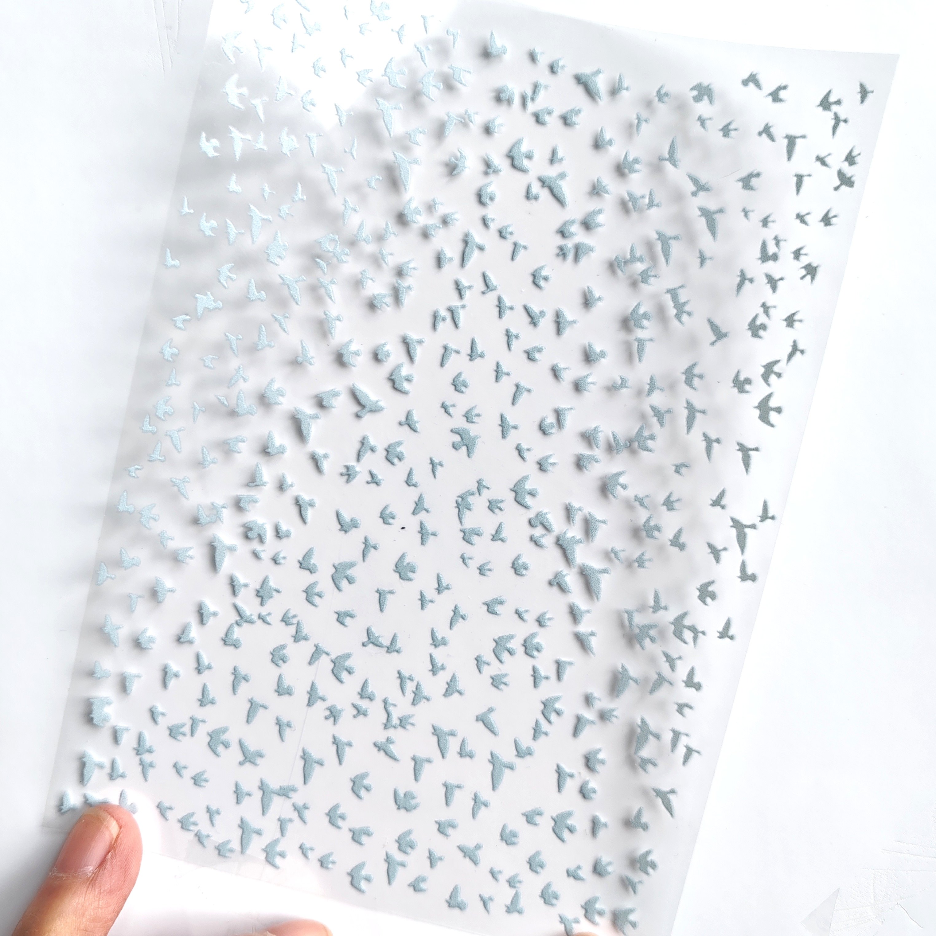 自制鸟pet贴纸天空拼贴装饰咕卡造景鸟贴纸贴画手帐造景装饰动物,淘宝优惠券,粉丝福利购,淘宝优惠卷