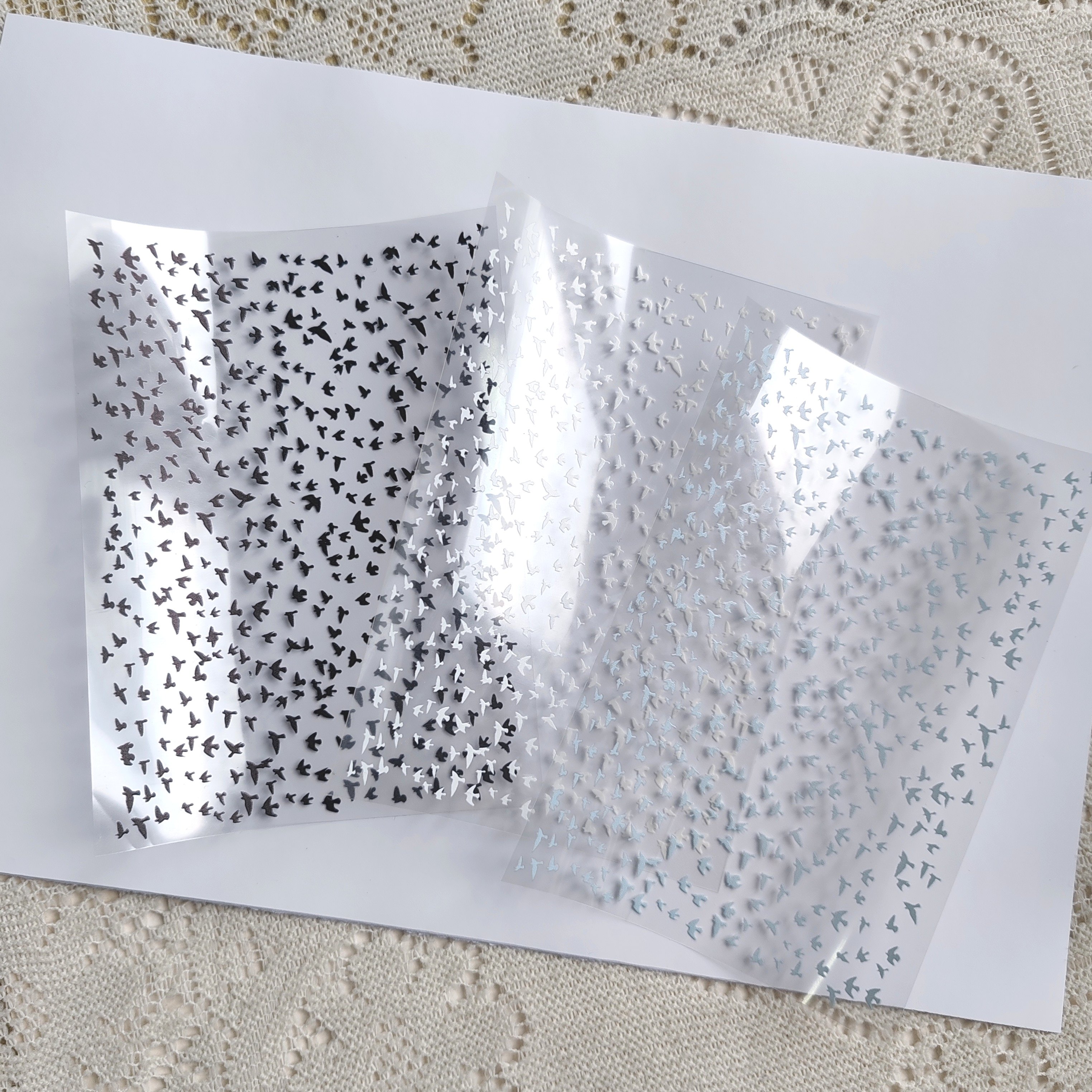 自制鸟pet贴纸天空拼贴装饰咕卡造景鸟贴纸贴画手帐造景装饰动物,淘宝优惠券,粉丝福利购,淘宝优惠卷