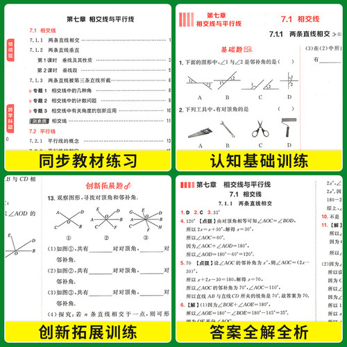 2026秋综合应用创新题典中点8八年级上下册语文数学物理英语人教RJ沪科HK北师BS沪粤HY外研版WY初中初二课本教材培优拔尖作业练习 - 图1
