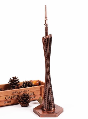 广州塔模型小蛮腰地标建筑家居装饰摆件礼品纪念品