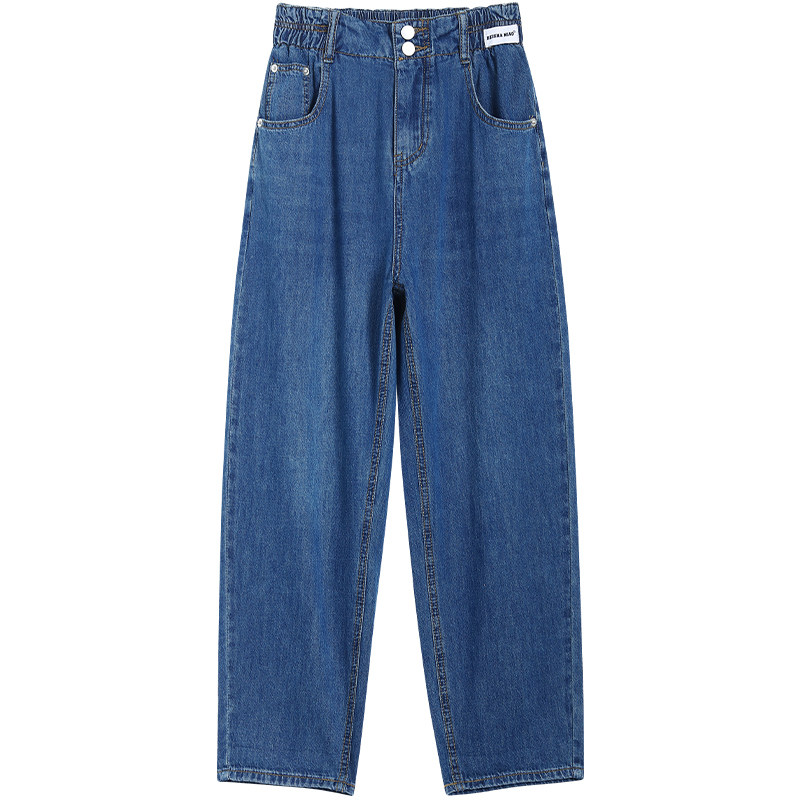 宽松天丝夏季2022新款秋装牛仔裤 华梅牛仔裤