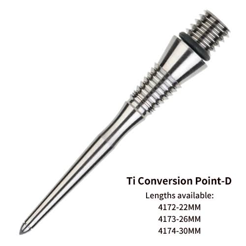 新款三支装 Ti Conversion Point 钛合金飞镖软硬式转换针头 - 图2