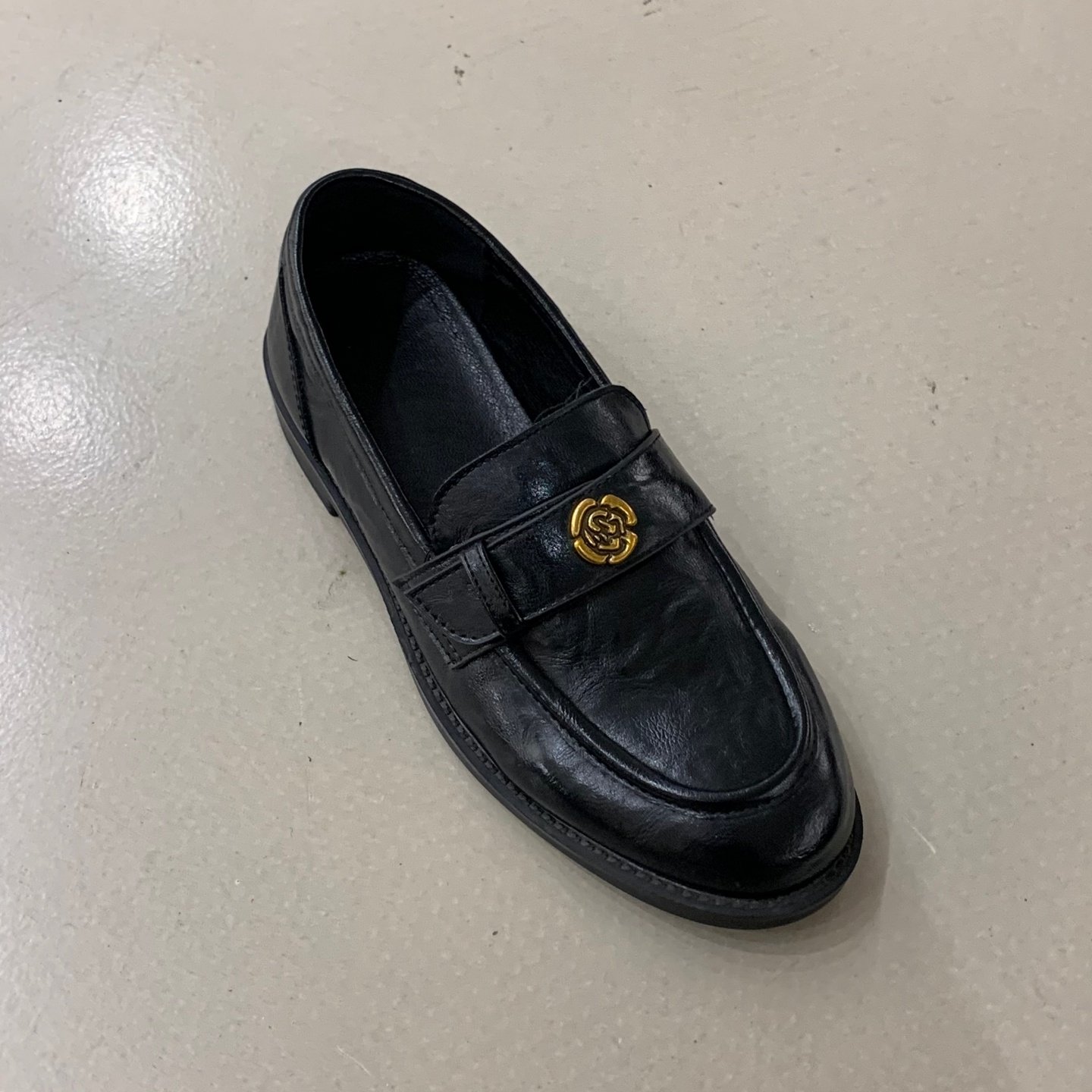 平底黑色英伦风小皮鞋女鞋子2025新款春季百搭法式小香风乐福单鞋,淘宝优惠券,粉丝福利购,淘宝优惠卷