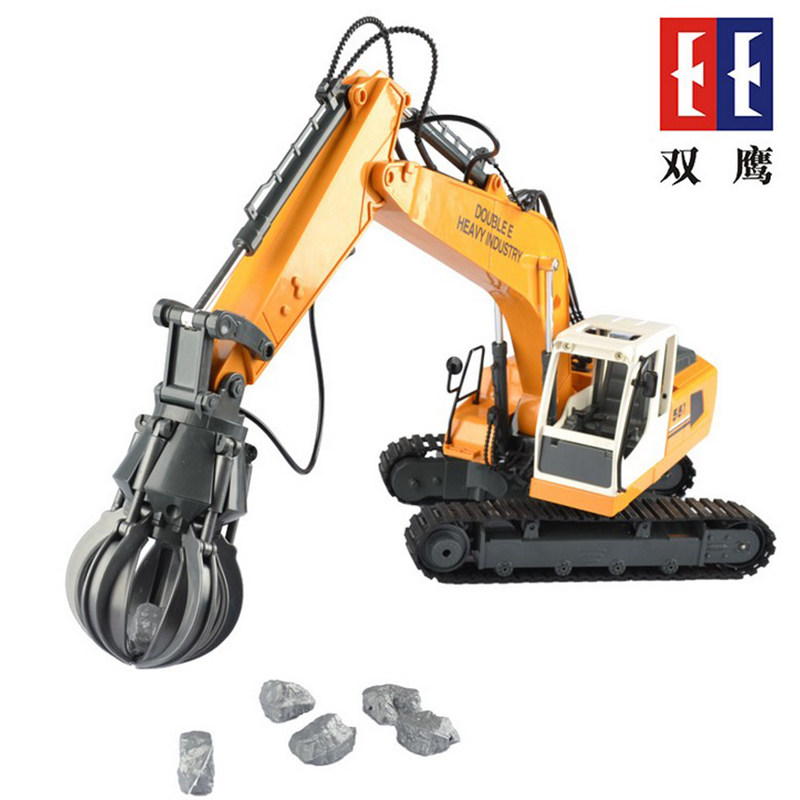 遥控玩具儿童小孩大号工程车模型 安可母婴电动/遥控车