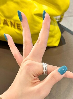 网红爆款松石绿色指甲油胶2026年新款流行蓝色显白美甲专用光疗胶