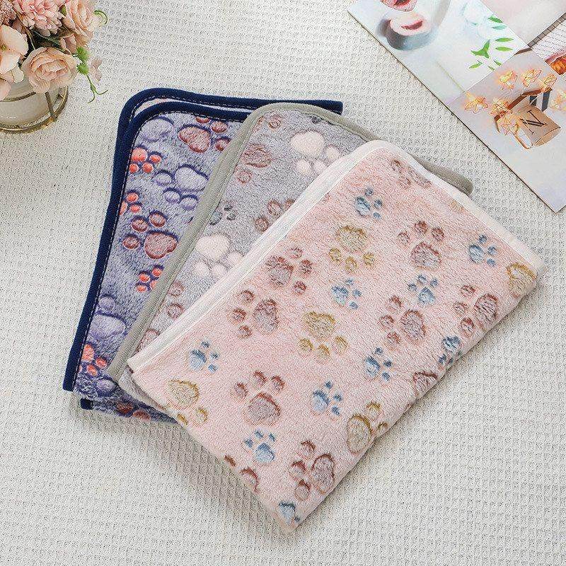 猫毛毯毯子爪印现货加厚垫子狗法兰绒毛毯狗窝宠物保暖毯宠物,淘宝优惠券,粉丝福利购,淘宝优惠卷