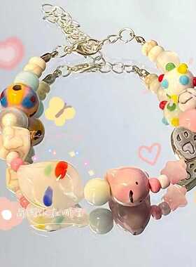 手链ins小众设计小清新闺蜜情侣