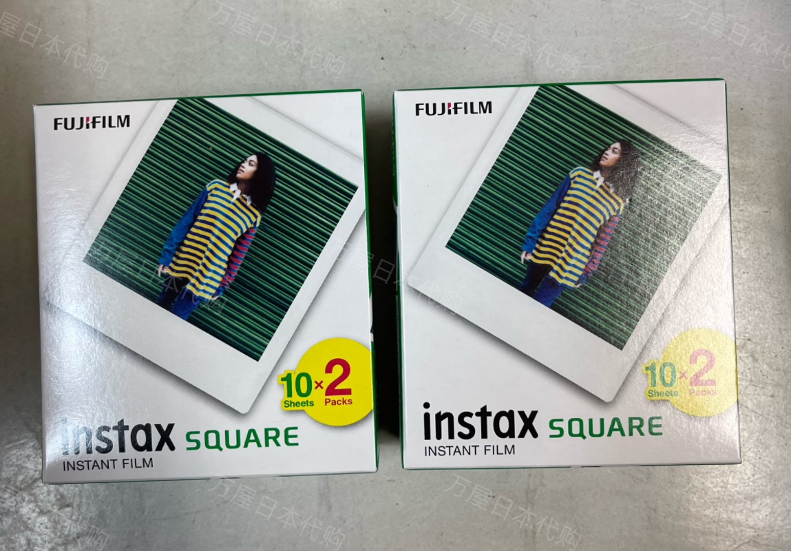 日本代购富士instax SQUARE方形相纸拍立得胶片SQ1/SQ6/SQ20现货-图3