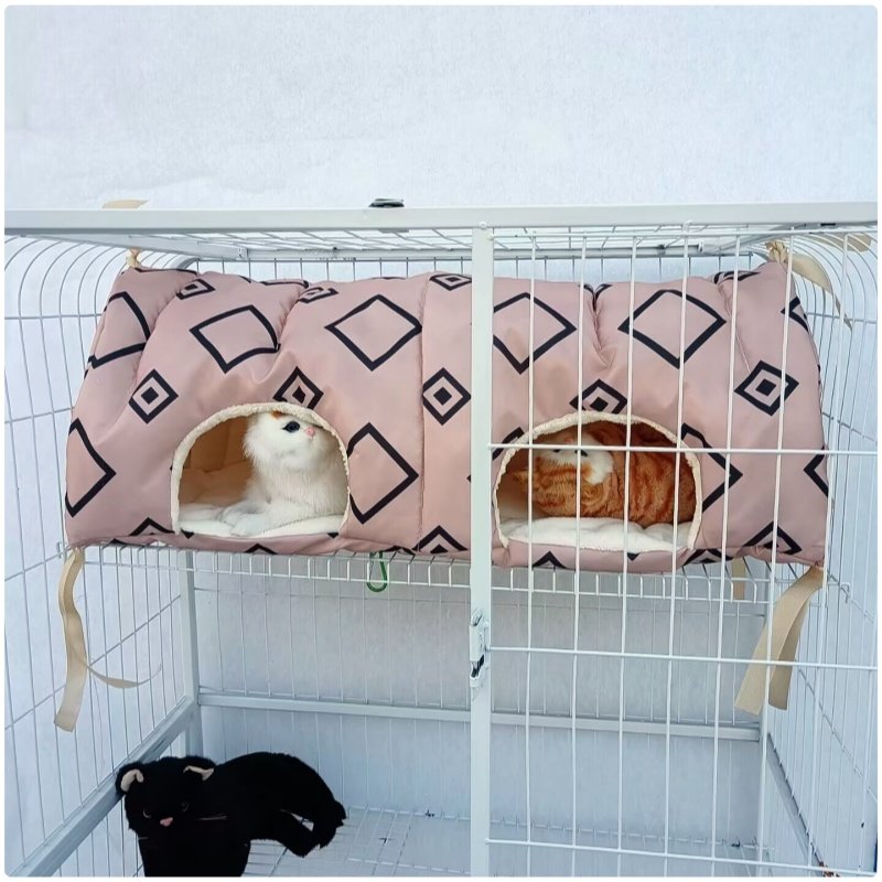 猫窝猫咪帐篷封闭式猫咪睡窝猫床冬天保暖安全感窝新式猫屋冬季,淘宝优惠券,粉丝福利购,淘宝优惠卷