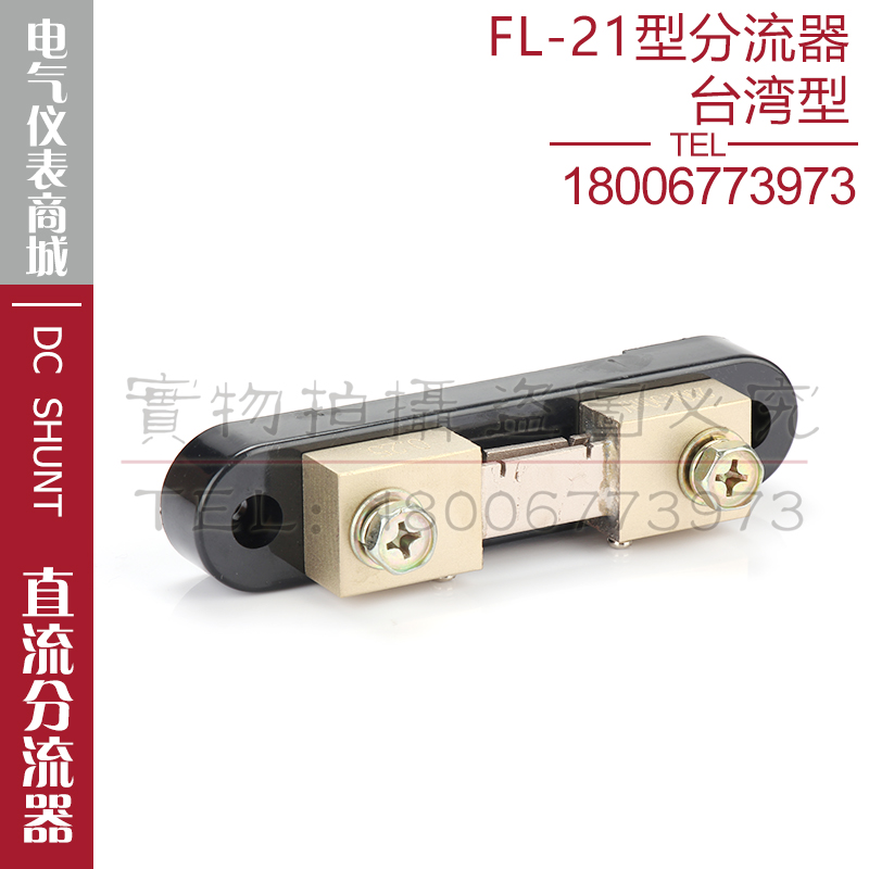 带底座分流器FL-21 150A200A250A300A直流电流分流器50mV60mV75mV - 图0