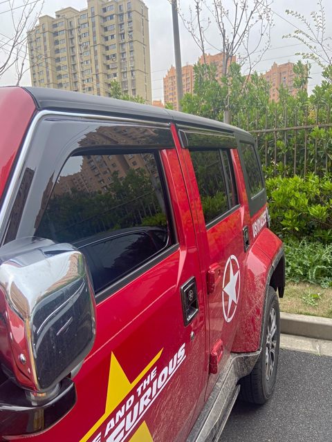 北京BJ40L/BJ80/BJ20等汽车窗户外饰带饰条晴雨挡遮雨板防雨加厚